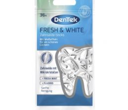 Zobu starpu tīrāmie kociņi DenTek Fresh & White 36 gab.